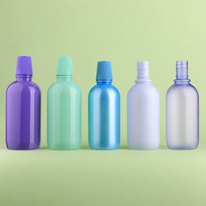 Bochechos Garrafas para Higiene Oral, 400ml 500ml 600ml Boca Limpa Recipiente <span class=keywords><strong>PET</strong></span> Boca Wash Garrafa Medida Cap <span class=keywords><strong>Bottle</strong></span> Set - Product Image 1