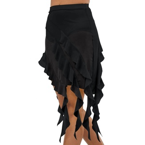 Falda de Danza Lírica Asimétrica en Espiral MiDee para Mujeres Adultas con Braguitas Integradas para Escenario y Entrenamiento - Product Image 6