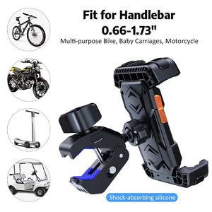 Nouveaux produits : <span class=keywords><strong>support</strong></span> de <span class=keywords><strong>téléphone</strong></span> pour moto et vélo, réglable à 360 degrés, avec système <span class=keywords><strong>Quad</strong></span> <span class=keywords><strong>Lock</strong></span> - Product Image 6