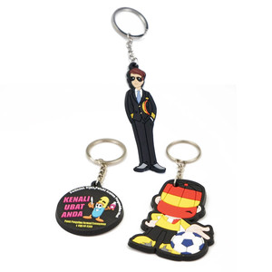 Personalized PVC Key Chain Promotional Gift Soft Rubber Key Chain with Custom Logo