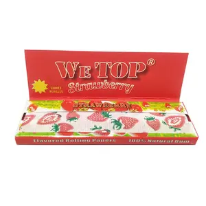 WETOP lezzet sigara kağıdı sigara için özel logo mevcut