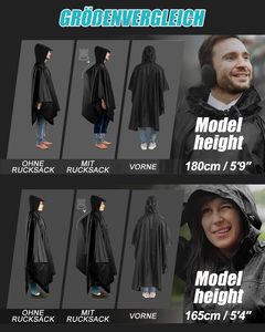 Chaqueta Multifuncional con Capucha <span class=keywords><strong>para</strong></span> Adultos, <span class=keywords><strong>para</strong></span> Montañismo, Senderismo, Uso en Motocicleta/Eléctrica, <span class=keywords><strong>para</strong></span> Comercio Exterior - Product Image 4