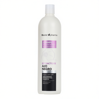 Shampooing Liquide Régénérant Herbal Anti-oxydant avec Extrait d'Ail Noir pour Tous Types de Cheveux Thader Pharma