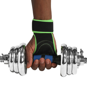 Boton Fitness <b>Gloves</b> Neoprene Black Green Sm Lxl <b>Weight</b> Lifting <b>Training</b> Equipment Men Palm Protection - Product Image 3