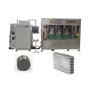 Customization Automatic Welding Machine Metal Stainless Steel Corrugated Plate Structured Packing Production Line