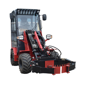 Mini Thiết Bị Xây Dựng Zl10 Bánh Xe Tải Với Skid Chỉ Đạo Học Sinh Lớp Lưỡi File Đính Kèm - Product Image 2