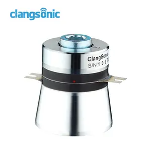 Clangsonic 40khz 100W prix transducteur piézo-céramique ultrasonique pièces de nettoyage à ultrasons