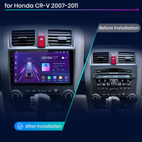 Radio para Coche Junsun con Carplay y Android Auto para Honda CRV CR-V 3 2007-2011, Reproductor de DVD y Estéreo para Honda CRV CR-V 3