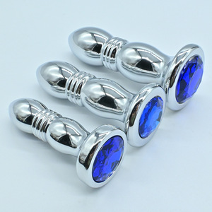 ปลั๊กเสียบก้นแบบเกลียวสามวง SM New Metal ขนาด S/M/L ของเล่นขยายรูทวาร ของเล่นสำหรับผู้ใหญ่ - Product Image 2