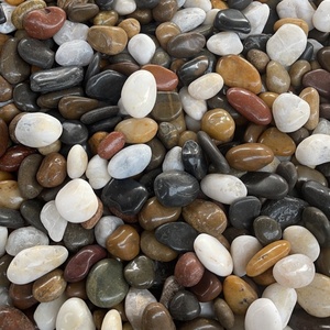 Ciottoli Rotondi in Pietra Naturale 2-3 CM, Colori Misti, Decorativi <span class=keywords><strong>per</strong></span> Interni/Esterni, Acquari, Patio, Giardino, <span class=keywords><strong>Vasi</strong></span>, Fontane - Product Image 3