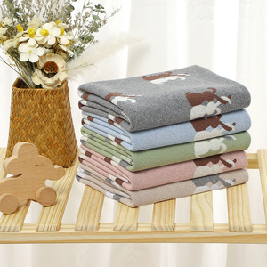 Mimi xiong Fabrik OEKO-TEX Osterhasen Kinderwagen Abdeckung 100% Baumwolle Messgerät Neugeborene Baby Strick decke Super Soft - Product Image 2