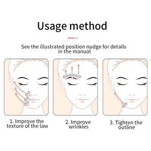 Appareil de massage électrique chauffant pour le visage, microcourant, pour réduire le double menton, sculpter le visage, lutter contre le vieillissement et les rides, et raffermir la peau - Product Image 5