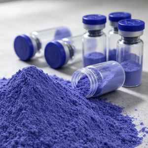 Livraison rapide, poudre de peptide de cuivre bleu GHK-Cu, peptides lyophilisés, haute pureté, GHKCU 20 mg, qualité supérieure, matière première cosmétique - Product Image 3