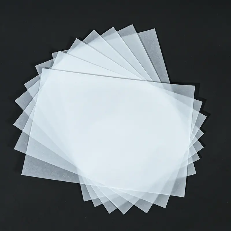 Drafting Sheets Vellum Paper Tracing Paper Transparent Translucent Printing Manufacturers 45G-95G A3 Full Wax Specialty Paper