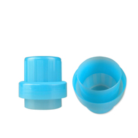 Bouchon de bouteille de lessive en plastique de haute qualité 60 mm, capuchon de nettoyant à vis côtelé