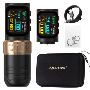 <span class=keywords><strong>Ambition</strong></span> <span class=keywords><strong>Ninja</strong></span> para Motor Eléctrico Recargable sin Escobillas de 280P, Carrera de 4.0mm, Pluma de Máquina de Tatuaje Inalámbrica Profesional de Accionamiento Directo - Product Image 3