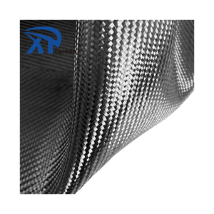 Tela de Fibra de Carbono Industrial Tejida con Rayas, Ligera, Resistente a las Manchas, 100% 3k, 200g, 1000mm de Ancho - Product Image 1