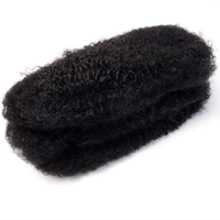 Cheveux humains afro crépus en vrac, grande quantité, 30 g, doux, cheveux naturels en vrac pour tresses, cheveux humains pour femmes