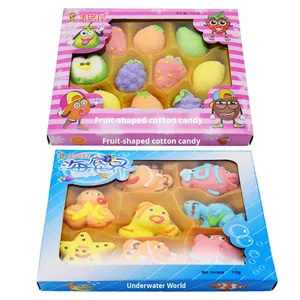 Phim Hoạt Hình Trái Cây Hình Gummies Handmade Số Lượng Lớn Sữa Chua Sữa Chua Nhát Dưới Nước Thế Giới Halal Chứng Nhận Hương Vị Cho Trẻ Em - Product Image 5