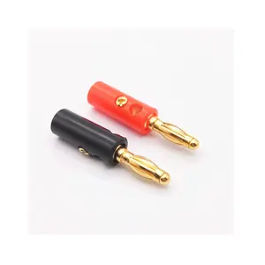 Speaker TV plug 4x38mm Gold-plated lantern head 4mm banana plug Banana Socket