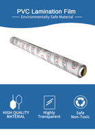 Film PVC transparent flexible d'usine, rouleau de film PVC super transparent, film de lamination PVC