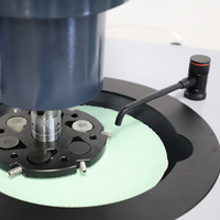 Alpha 610 Meuleuse-polisseuse métallographique de laboratoire pour composants de roulements de moteur, haute précision 0,1 mm, puissance 0,75 kW