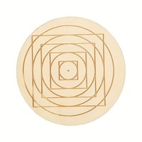 HYNAWIN Plaques de table et sous-verres gravés en bois de luxe, isolants, à motif géométrique et grilles de cristal, écologiques, pour l'exportation