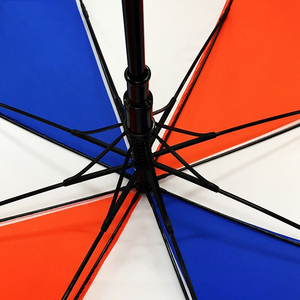 Parapluie de golf à ouverture automatique avec impression de logo personnalisé Manteau en polyester UV argenté de 30 pouces avec impression de logo pour la promotion - Product Image 5