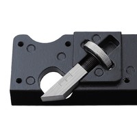 Chamfer Plane 7 in 1 Alat Pemotong Kayu Manual dari Aluminium Alloy dengan Waterpass, Alat Pembingkai untuk Pertukangan Kayu Industrial Imbot