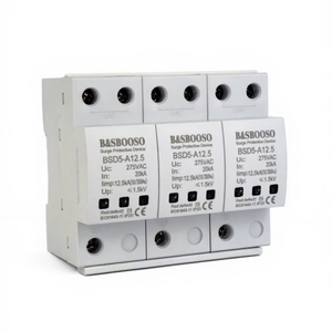 BSD5-A12.5 T1 Utilisation industrielle Courant d'impulsion maximal 12,5 kA 3P 275V Matériau PBT Système solaire Équipement électronique - Product Image 1