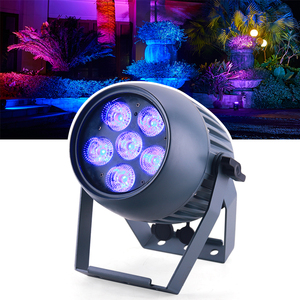 ไฟพาร์ LED <span class=keywords><strong>แบ</strong></span><span class=keywords><strong>ต</strong></span>เตอร์รี่ไร้สาย6*20W Ip65กลางแจ้งกันน้ำ DMX ไฟเวทีควบคุมระยะไกล - Product Image 2