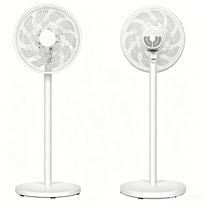 <span class=keywords><strong>Ventilateur</strong></span> <span class=keywords><strong>sur</strong></span> <span class=keywords><strong>pied</strong></span> silencieux et puissant avec télécommande et contrôle tactile, circulateur d'air au sol en plastique pour la maison et le garage - Product Image 4
