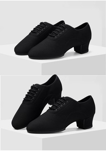 Đàn ông của Latin <span class=keywords><strong>Tango</strong></span> Morden Rumba xã hội khiêu vũ Giày người đàn ông Nhảy Latin Giày Oxford da lộn mềm duy nhất phòng khiêu vũ hiện đại Giày khiêu vũ - Product Image 2