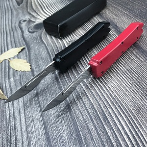 Mini couteau pliant ultra-fin EDC, lame chirurgicale pratique remplaçable, couteau de découpe extérieur, en alliage de zinc et acier - Product Image 4
