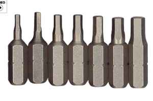 1/4"(6.3mm)*25mm S2 Hexagon <strong>Magnetic</strong> <strong>Screwdriver</strong> <strong>Bits</strong> H1.5 H2.0 H2.5 H3.0 H3.5 H4.0 H4.5 H5.0 - Product Image 3
