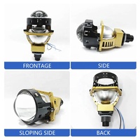 T3JW 3 pouces BI phare LED Carlights Plug and play Type LED Accessoires de voiture Lentille de projecteur Bi led
