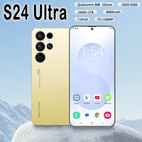 Smartphone S24 Ultra 16 Go + 1 To 5G Android 15, Écran HD 7,3 pouces 120 Hz, Double SIM 108 MP, Processeur Deca Core, Gaming, Charge Rapide 65 W, Vente Directe Usine