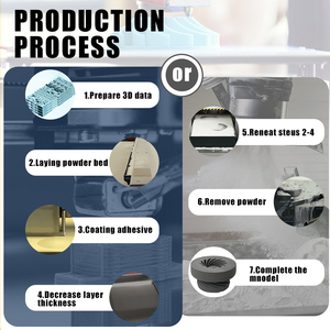 Độ chính xác cao 3D in hợp kim titan thép không gỉ dịch vụ SLM tùy chỉnh cho ứng dụng xe kết hợp gia công bằng Đồng - Product Image 5
