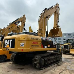 รถขุดขนาดใหญ่ Cat 345D พร้อมเครื่องยนต์ 345 แรงม้า ดีไซน์ประหยัดน้ำมัน พร้อมห้องโดยสารที่สะดวกสบาย เหมาะสำหรับงานขุดดินหนัก - Product Image 1