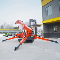 Grue araignée sur chenilles de 5 tonnes, 17 m, pour travaux de construction