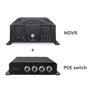 Système NVR mobile Ultravision, commutateur PoE, système MNVR, caméra IPC, commutateur PoE pour véhicule 8 canaux, 8 ports - Product Image 5