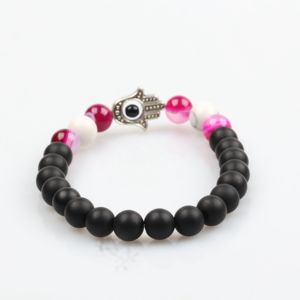 2019 venta al por mayor, cuentas de piedra natural pulsera suerte chakra pulsera hecha a mano para la fabricación de la joyería - Product Image 2