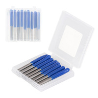 Offre Spéciale 6mm tige trois cannelures V Type carbure de tungstène gravure fraise fraises en bout