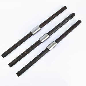 Matériaux de construction en métal non allié durables, barre d'acier, coupleur pour la construction, tête de connexion - Product Image 5