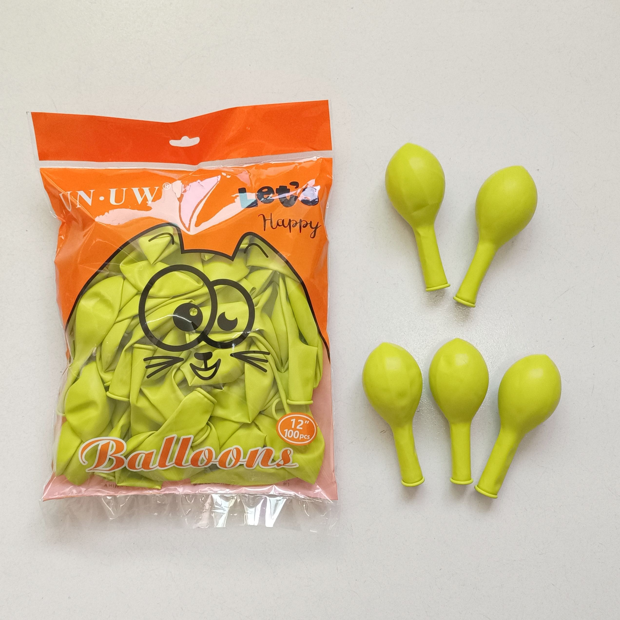 macaron yellow green