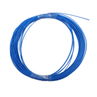 Fil de cuivre plat massif 14-18 AWG, fil étamé haute température, fil de cuivre isolé PTFE, tension nominale 600 V
