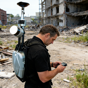 Système de cartographie mobile multi-capteurs LiDAR portable LiBackpack DGC50H OEM avec une portée de numérisation de 120 m et une précision de 5 cm - Product Image 4
