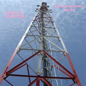 หอเสาอากาศ Wifi ไร้สาย,หอเสาอากาศอินเทอร์เน็ต Wimax สามเหลี่ยมขายึดบูสเตอร์24ม. - Product Image 2