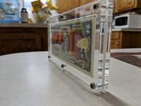 Cadre en acrylique pour une seule pièce de monnaie américaine, support de billet de banque, présentoir de devises, étui pour billet de dollar