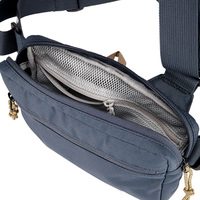 Sac de poitrine décontracté pour homme, style sport, imperméable, anti-RFID, en polyester, pour l'été, sacs de voyage personnalisés, fermeture éclair, LINGKE